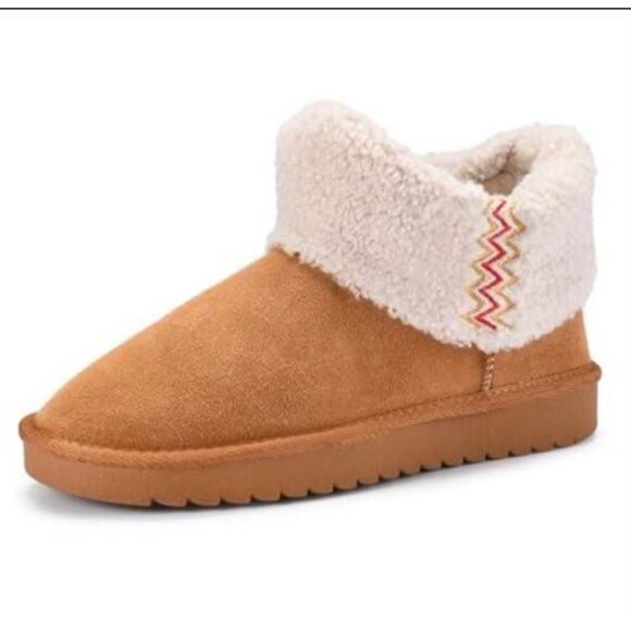 Women's Snow Boots/Winter Platform/Ankle Boots-Warm Faux Fur Lining-NEW - Picture 1 of 6